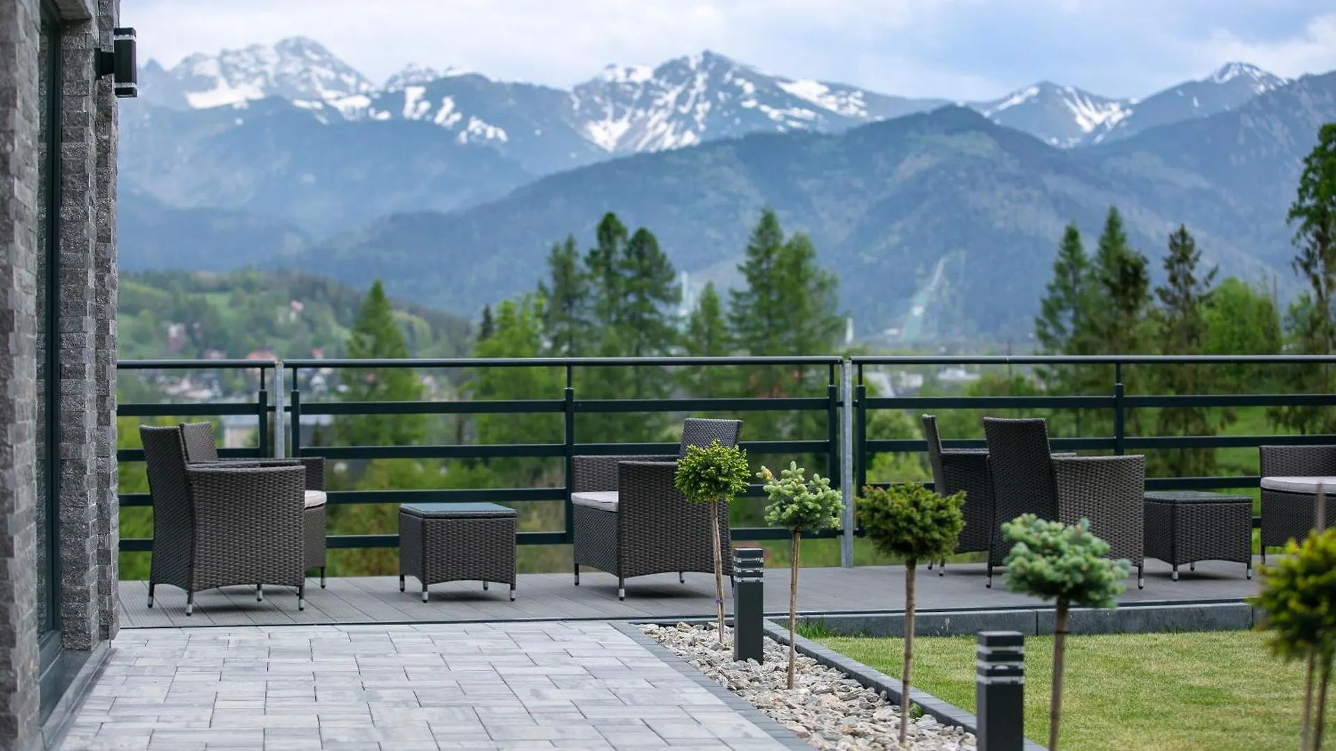 Lägenhet Apartamenty Panorama Tatr Jacuzzi I Parking Gratis Zakopane