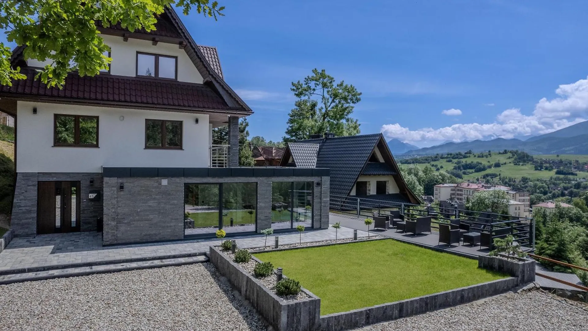 Lägenhet Apartamenty Panorama Tatr Jacuzzi I Parking Gratis Zakopane